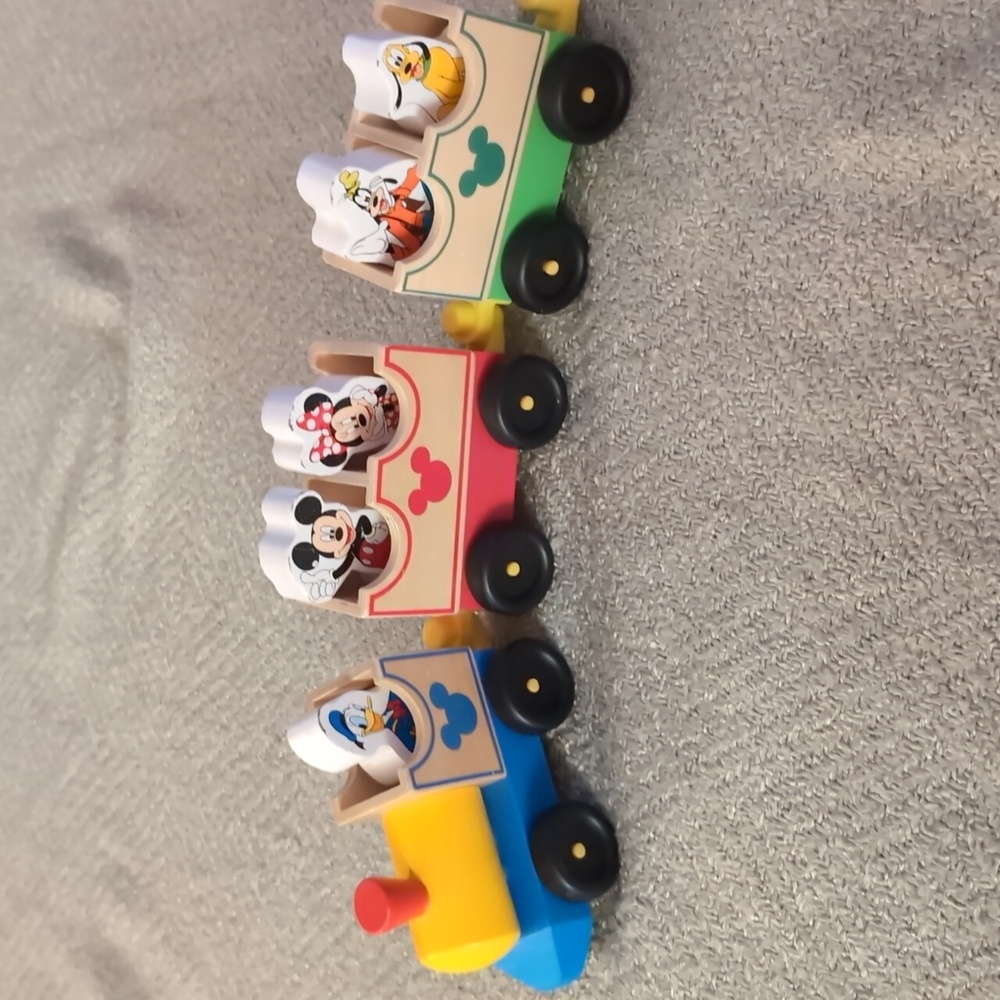 Mickey Mouse wooden Train